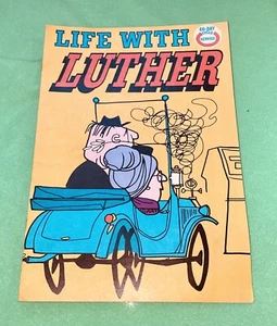 1960s LIFE WITH LUTHER ESSO SERVICE STATION 60 DAY CYCLE OIL FLUID CHANGE COMIC - Picture 1 of 11