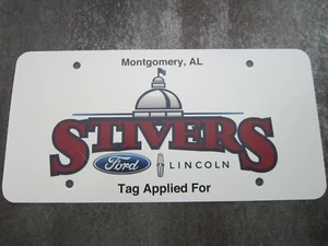 Ford Dealer Booster American License Number Plate Plastic - Picture 1 of 2
