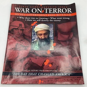 War On Terror Report Magazine Final Commemorative Issue 2002 Bin Laden Terrorist - Picture 1 of 7