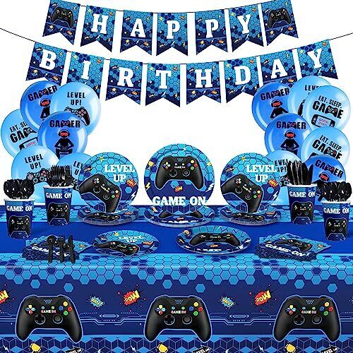 Slither.io Hanging Swirl Birthday Party Decorations, 8-pc