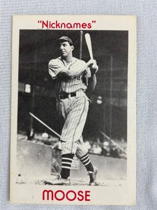 1974 TCMA Baseball Card-1934-41 Julius “MOOSE” Solters