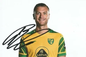 NORWICH: BEN GIBSON SIGNED 6x4 2021/2022 PORTRAIT PHOTO+COA - Picture 1 of 1