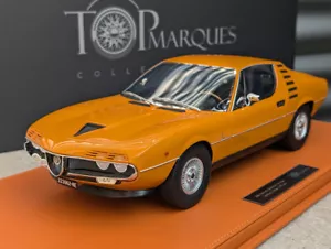 1:12 Top Marques Alfa Romeo Montreal orange with showcase NEW - Bild 1 von 12