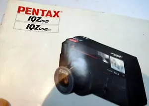 Pentax IQ zoom 35mm Camera User's Manual Instruction Guide - Picture 1 of 10