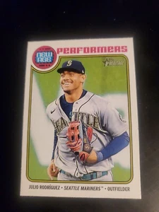 Julio Rodriguez 2023 Topps Heritage New Age Performers #NA-5 - Picture 1 of 2