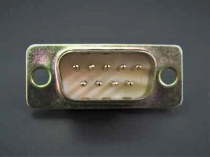 (20x) 9-Pin Male D-Sub Connector - Solder Cup Termination - Pan Pacific DS9P - Picture 1 of 2