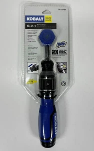 Kobalt 13 -Piece 3-1/2-in Magnetic Ratcheting Multi-Bit Screwdriver Set - Picture 1 of 5