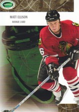 2003-04 Parkhurst Rookie Hockey #82 Matt Ellison RC 419/500