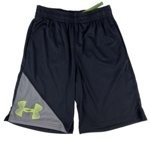 Under Armour Athletic Black Shorts Size YMD Loose - Picture 1 of 7