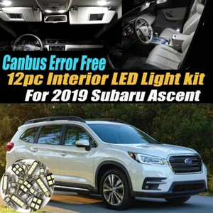 Kit de bombilla LED blanca interior sin errores CANbus de 12 piezas para Subaru Ascent 2019  - Imagen 1 de 9