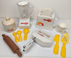 Tootise Toy Kitchen Appliances Betty Crocker Play Set Moving Parts w Extras
