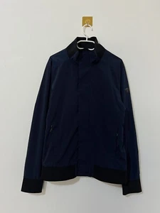Automobili Lamborghini Jacket Mens Full Zip Logo Long Sleeve Blue Size M - Picture 1 of 19