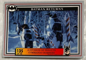 Dynamic 1992 BATMAN RETURNS #135 Penguin Commando Bombers Collector Trading Card - Picture 1 of 2