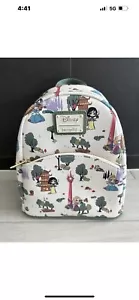 Loungefly X Disney Princess Chibi Landscape Loungefly Mini Backpack NWOT’s - Picture 1 of 5