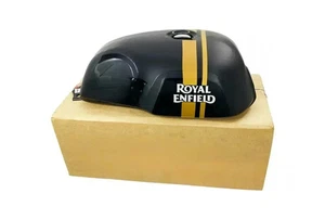 SERBATOIO CARBURANTE BLACK MAGIC adatto a Royal Enfield per Continental GT 650 - Foto 1 di 9