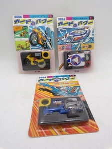 Vintage 88 Sega Japan Card Power Motorcycle Dragster Hovercraft NMOC Tyco Pocket - Picture 1 of 8