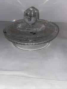 Amerikanischer Brillantschliff Kristall Ersatz Keks Deckel (nur) - Bild 1 von 13