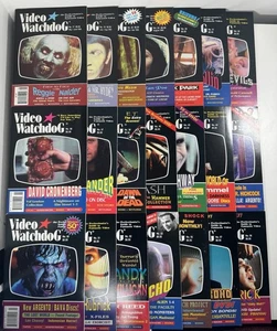 Bundle Of 21 Vintage Video Watchdog Magazines 1993-2000 Booklets Bundle - Picture 1 of 16