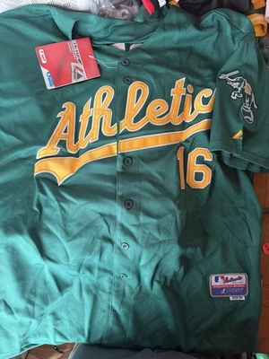 Camiseta deportiva autografiada de Josh Reddick Green Oakland Athletics Foto 1 de 4
