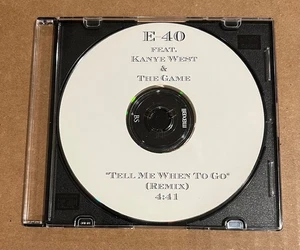 E-40 feat. Kanye West & The Game - Tell Me When to Go [Remix] RARE promo CDr - Foto 1 di 1