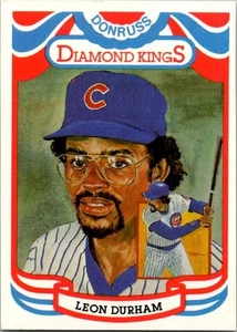 1984 Donruss - Diamond Kings Leon Durham #5 - Picture 1 of 2