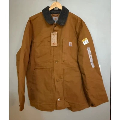 Chaqueta Carhartt Abrigo Completo Swing Tareas Forrado de Vellón Para Hombre Talla L Nuevo con Etiquetas Foto 1 de 4