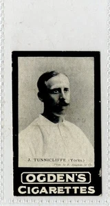 (Gd4916) OGDENS TABS (A SERIES), Cricket, J.Tunnicliffe, Yorkshire 1901, #136 VG - Bild 1 von 4