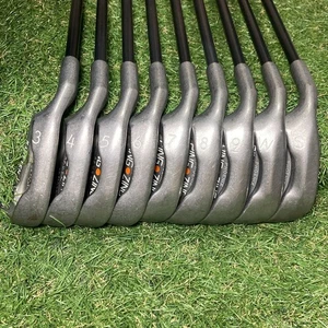 [Lefty / PING] ZING Orange Dot Iron Set 9pcs 3-4-5-6-7-8-9-W-S KARSTEN101 Golf - Picture 1 of 24