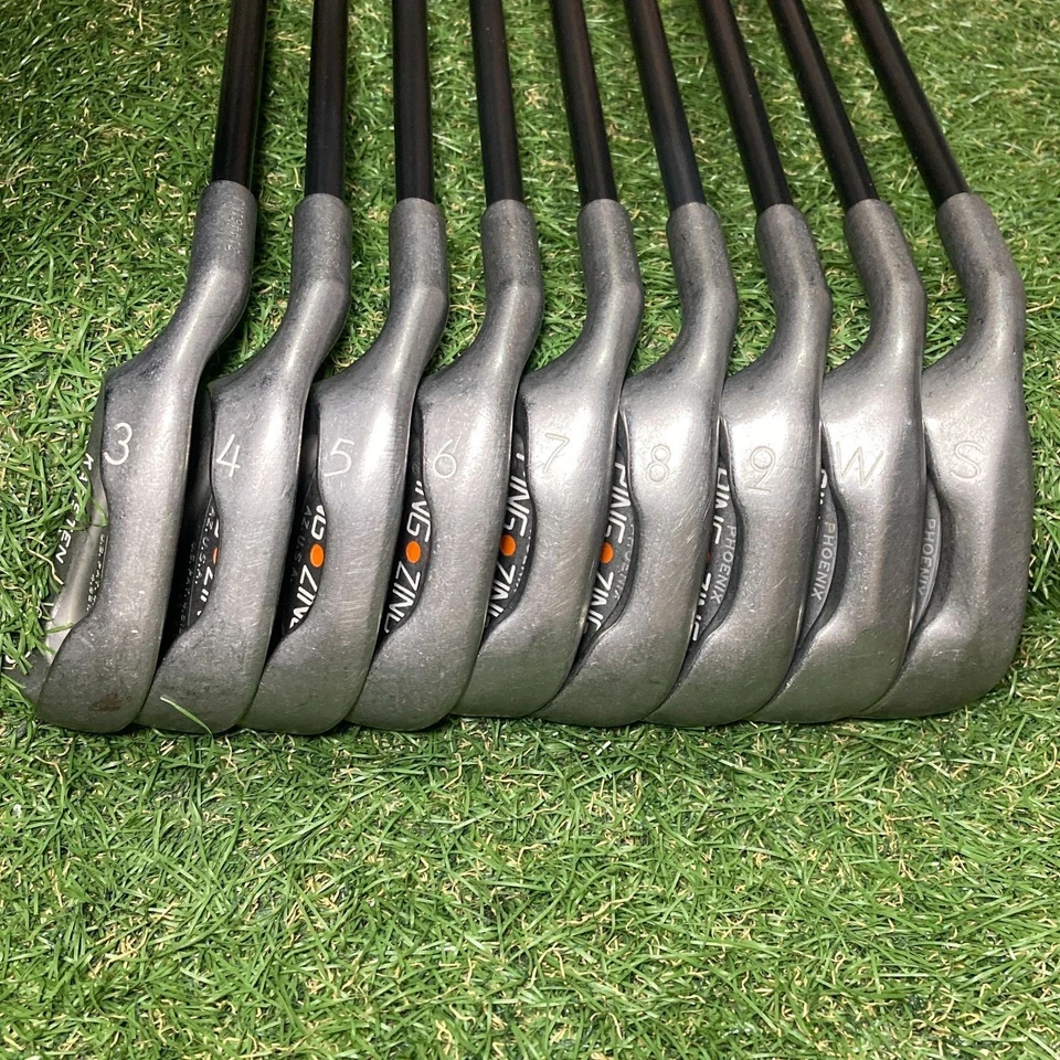 [Lefty / PING] ZING Orange Dot Iron Set 9pcs 3-4-5-6-7-8-9-W-S KARSTEN101 Golf - Image 1 of 4