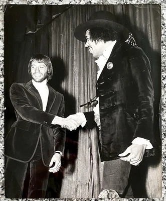 1969 Jimi Hendrix "Hendrix Named World’s Top Musician" Type 1 Original Photo - Image 1 of 2