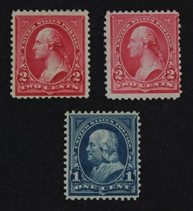CKStamps: Colección de estampillas de Estados Unidos Scott #264 como nuevas NH OG #267 como nuevas 1H OG 1NG - Imagen 1 de 2
