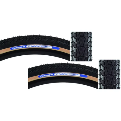 Pack de 2 cubiertas plegables Panaracer Pasela Protite 27,5x1,75 TPI 75 negras/ysk Foto 1 de 2