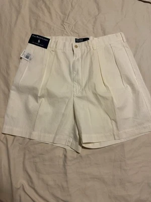 NWT Polo Ralph Lauren Ivory Andrew Men’s Short 36 Waist 7 Inch Inseam Deadstock - Image 1 of 4