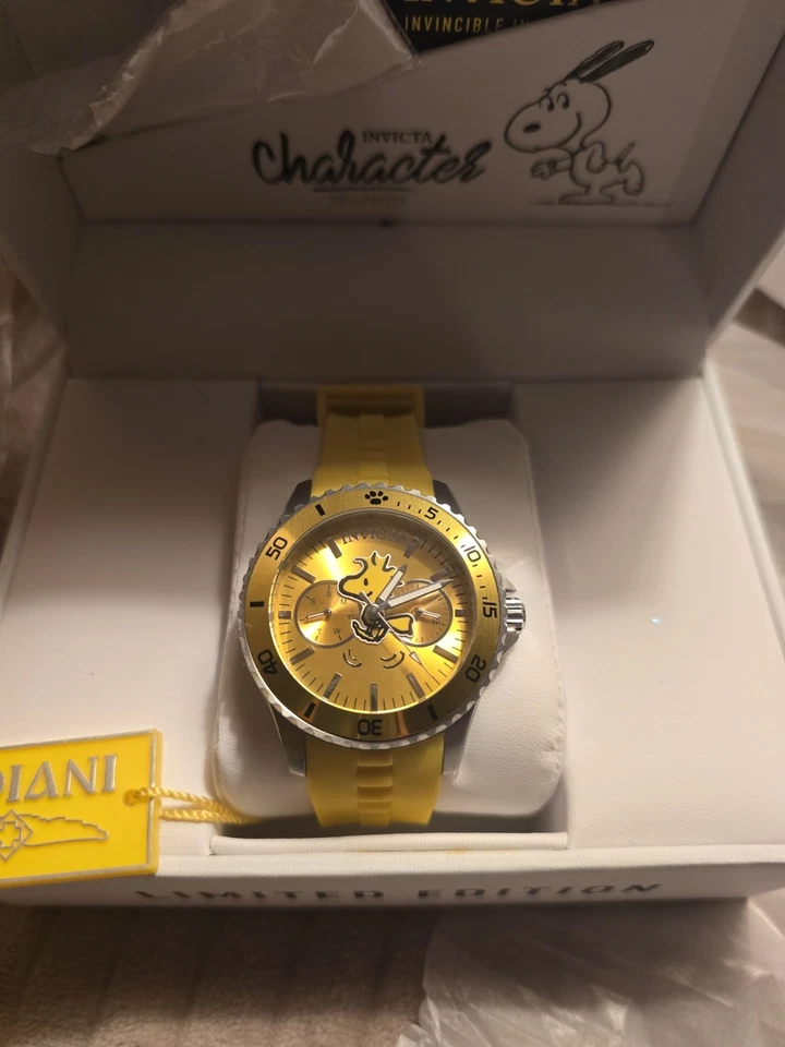 INVICTA Limited Edition Women's Peanuts Character Collection Woodstock Watch NIB - Image 1 of 4