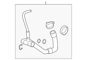 Genuine GM Radiator Outlet Hose 19351811 - Picture 1 of 6
