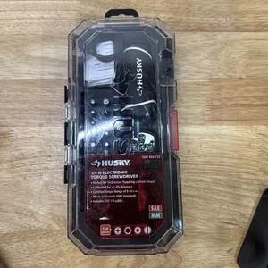 Husky 8-40 in./lbs. 1/4 in. Drive Electronic Torque Screwdriver - Picture 1 of 5