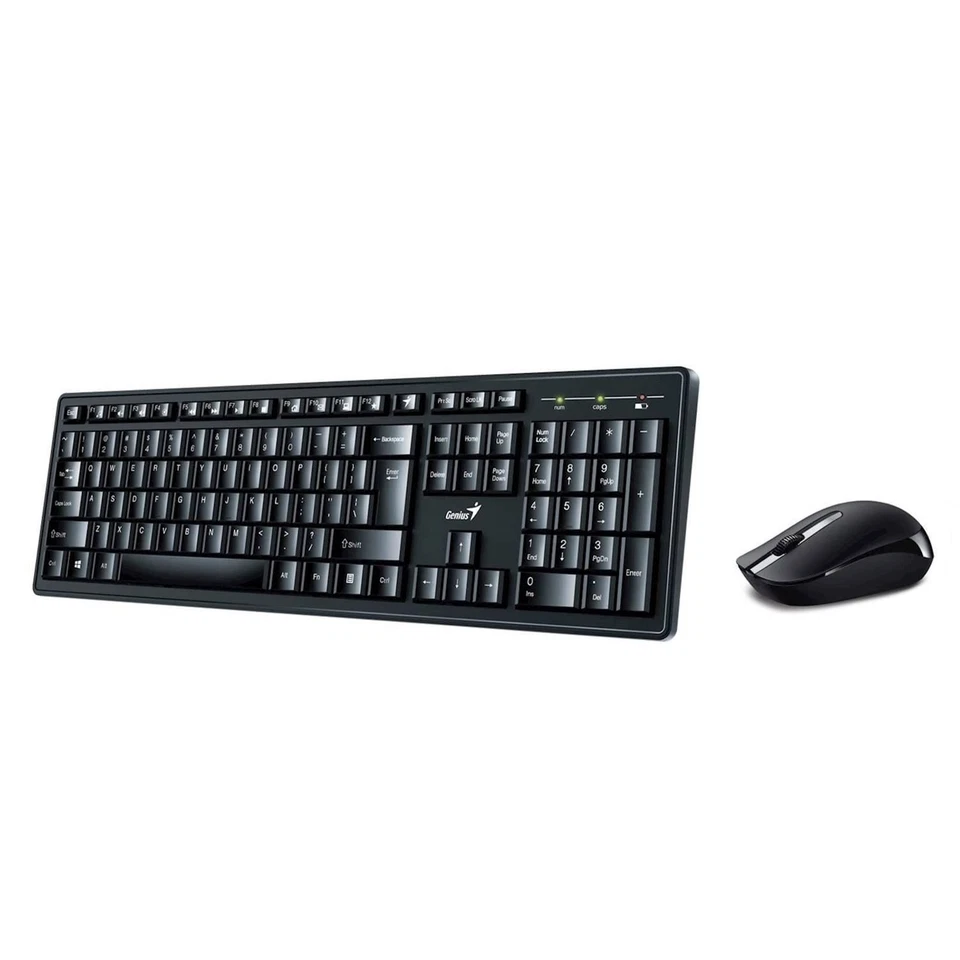 Genius Smart KM-8200 Wireless Keyboard and Mouse Combo Black - Image 1 of 1