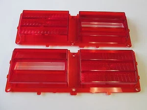 1975-1979 Nova Taillight Lenses New Pair GM Authorized Licensed Part 75-79 - Picture 1 of 4
