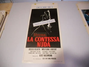LOCANDINA ORIGINALE VERENA, LA CONTESSA NUDA URSULA BLAUTH 1971 - Picture 1 of 1