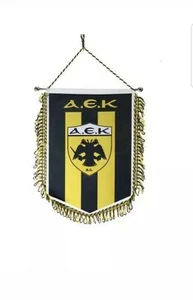 AEK ATHEN XL BC  Wimpel,Wappen,NEU,Griechenland,Europa Champions League,Hellas - Bild 1 von 1