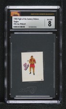 1985 Fight of the Century Stickers Singles Barbados Joe Walcott #26 CSG 8