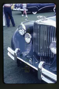 1950 Jaguar Mk V Drophead Coupe - 1982 Auto Show - Vintage 35mm Car Slide - Picture 1 of 3