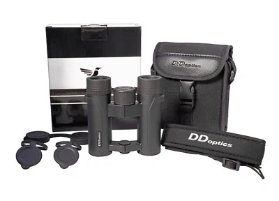 DDoptics 440120020 Fernglas Ultralight 8x26 schwarz mit Zubehör - Bild 1 von 2