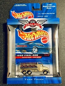 Hot Wheels Mattel 1999 Final Run Tanker Truck Last Production Run #11 of 12 - Picture 1 of 3