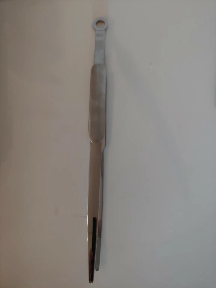 Pinzas finas de acero inoxidable Rösle, 12,2 pulgadas Foto 1 de 1