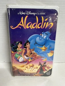 RARE Walt Disney’s Aladdin Black Diamond Classic VHS #1662 Sealed NEW - Picture 1 of 8