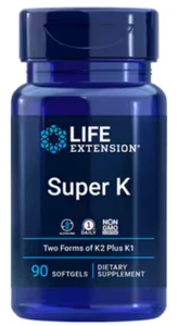 Life Extension Super K [Vitamin K with K1 and two forms of K2], 90 softgels - Picture 1 of 2