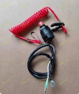 Start Stop Kill Switch + key w/Lanyard FitFor Yamaha Hangkai - Picture 1 of 1