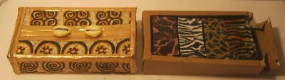 4 Votive Candles ANIMAL SKIN PATTERNS New in The Box!! NO RESERVE!! - Image 1 of 4