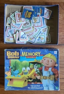 Juego de memoria Hasbro Bob el Constructor de colección edad 3-6 todas las piezas presentes - Imagen 1 de 5